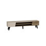 Hanah Home Soporte para TV Clark Nogal y Beige
